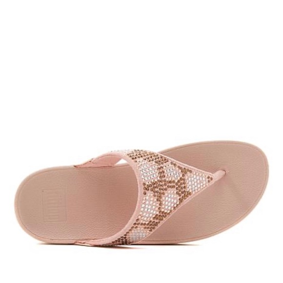 Fitflop Shoes | Fit Flop Lulu Leopard Crystal Toe Post Sandal | Poshmark